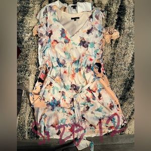 Flowy floral dress